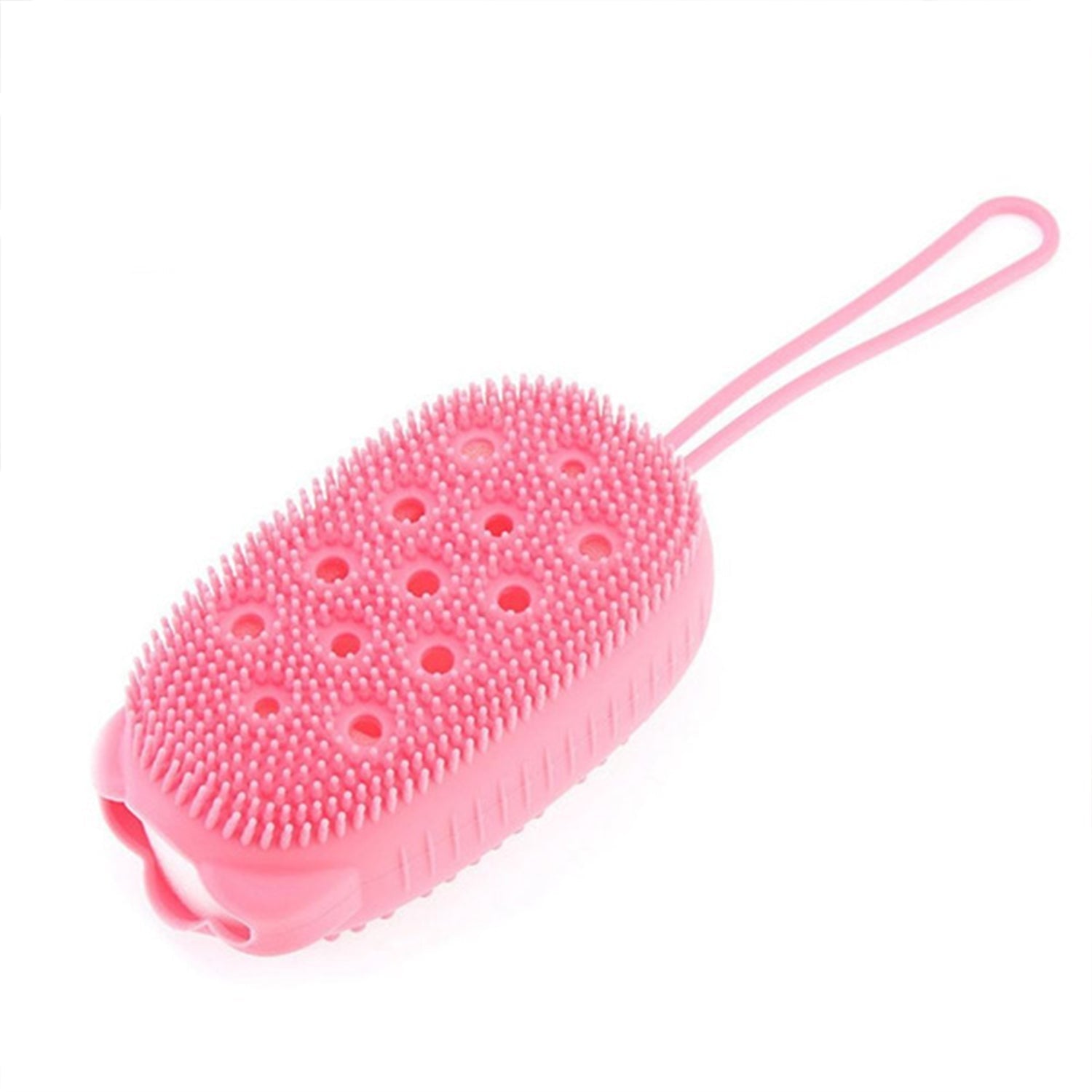 Bubble bath scrubber, super soft silicone body brush. Bubble bath scrubber, super soft silicone body brush.